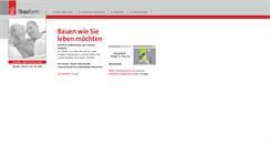 Desktop Screenshot of bau-form.de